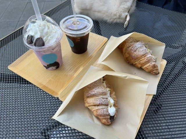 NORTH LINK Coffee & Tea Tachikawa Stage Gardenのあんクリームサンド