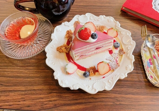 カフェ デ アゲンダのケーキ1