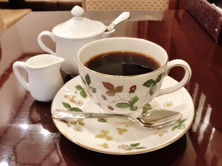 椿屋カフェのコーヒー