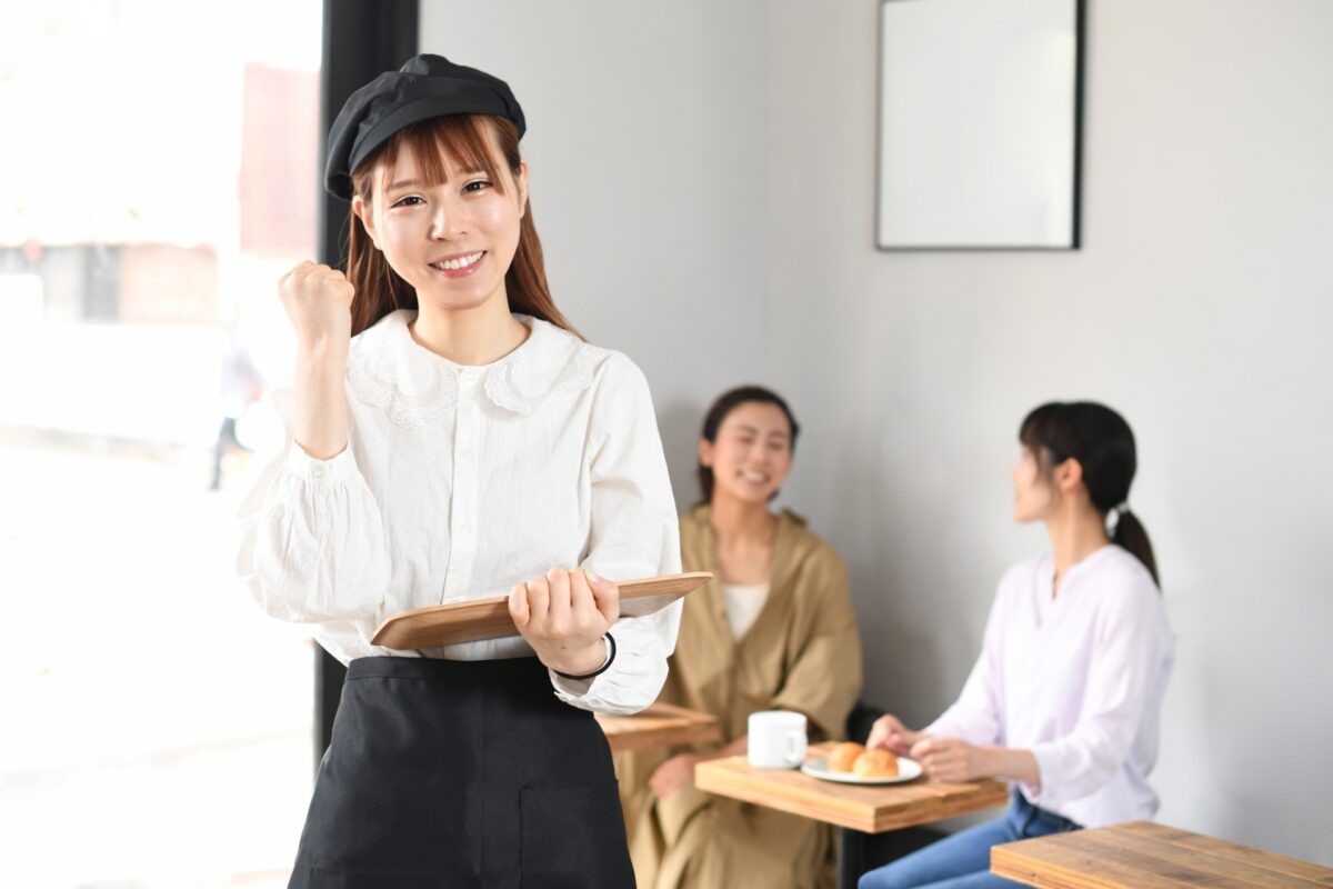 カフェでのアルバイト・パートイメージ