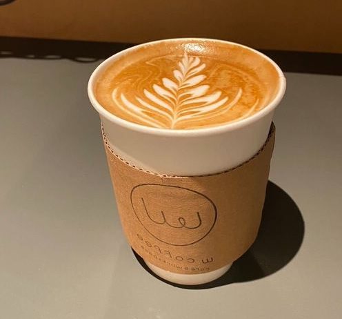 W COFFEEカフェラテ