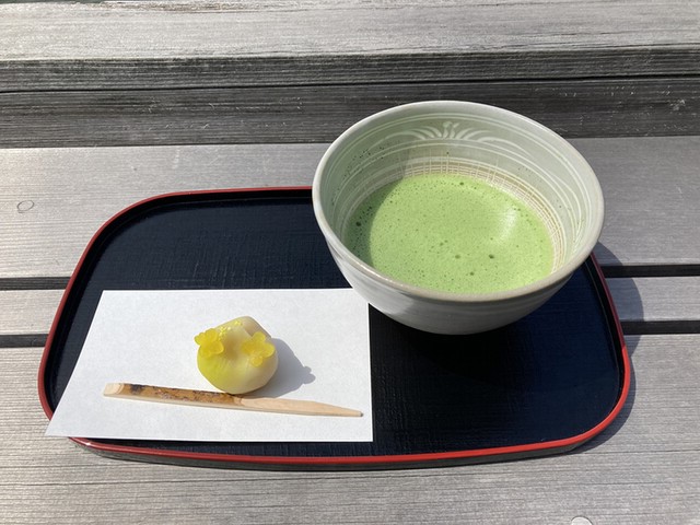 中島の御茶屋の抹茶