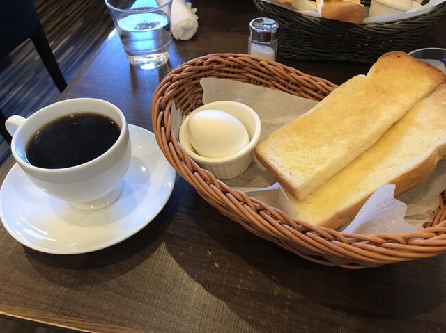 ポティエコーヒーの料理