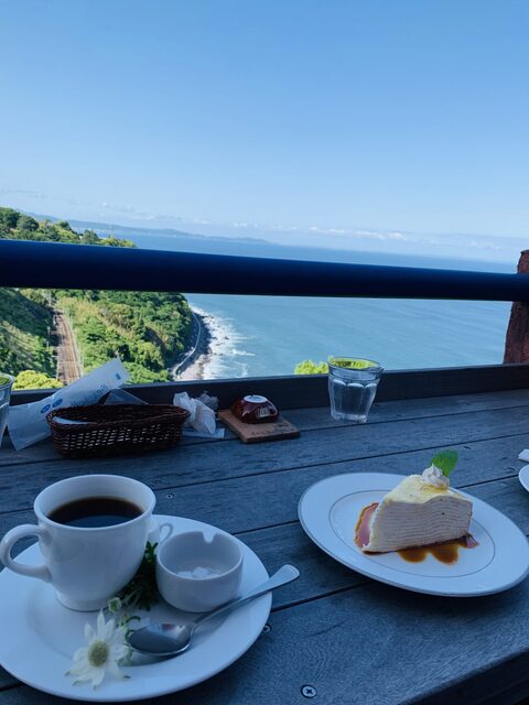 サドルバック テラス席からの景色