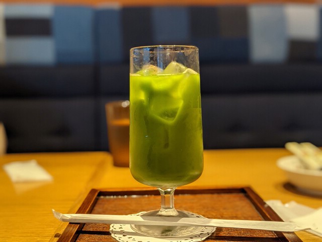 つむぎの抹茶ドリンク