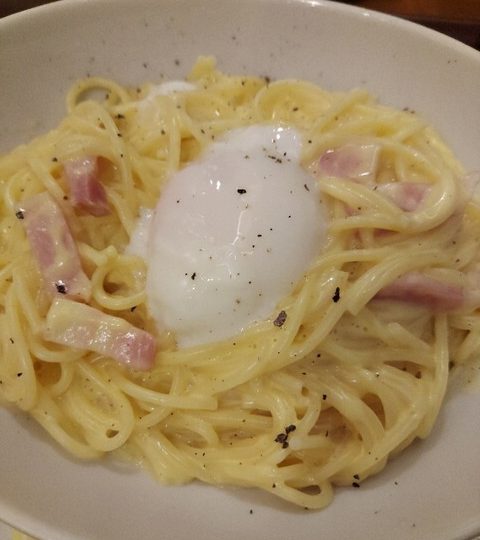 カフェ・ド・クリエ大森山王店のパスタ