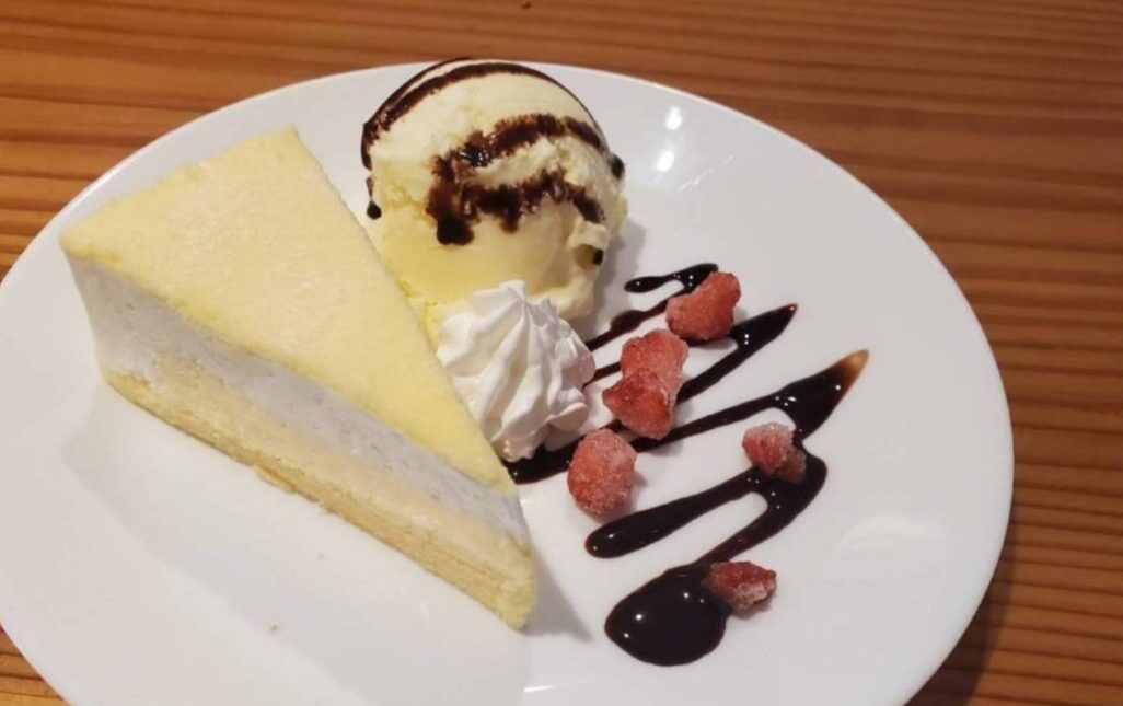 Cafe slow seasonのチーズケーキ