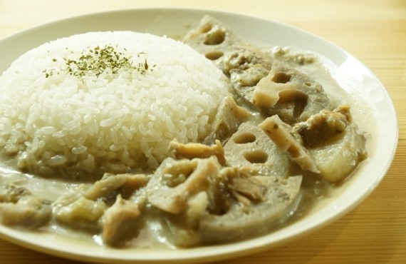 ハンモックのグリーンカレー