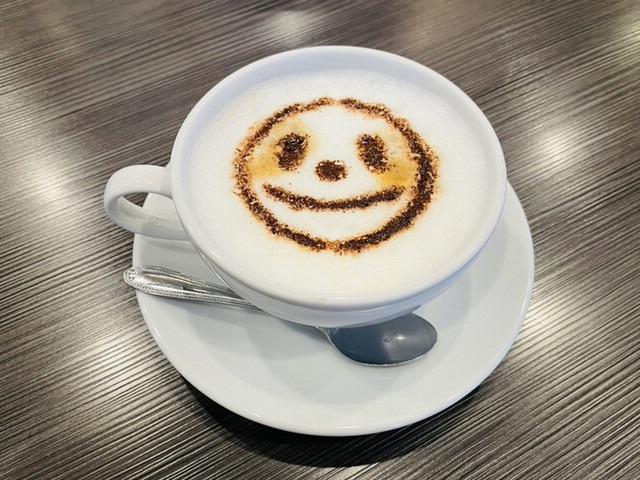 pkuncafeのラテ