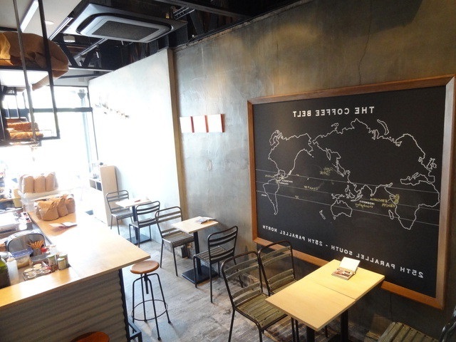 slowjetcoffeeの店内