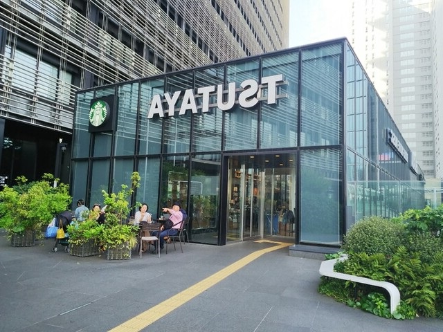 スターバックス・コーヒー TSUTAYA 大崎駅前店の外観