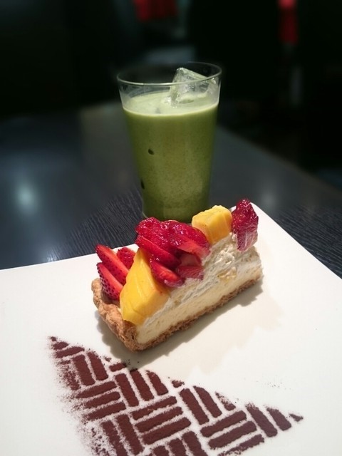 カフェコムサのケーキ