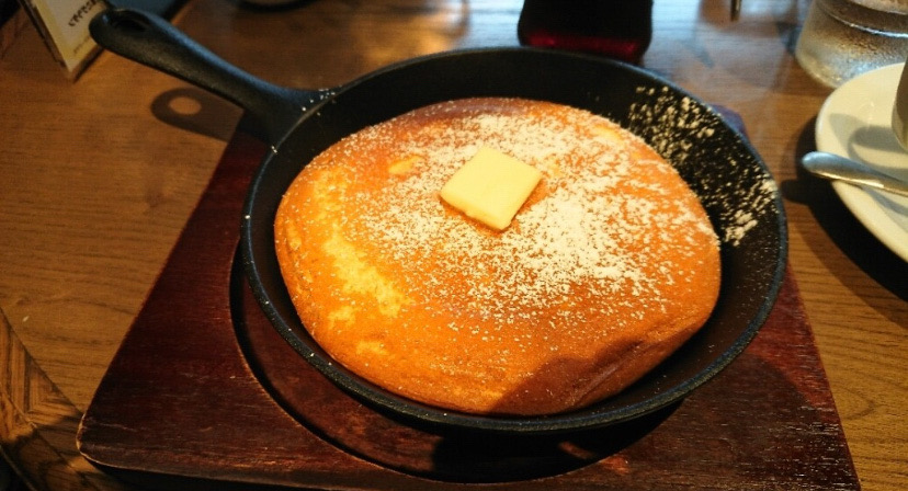 ドトール珈琲農園のパンケーキ