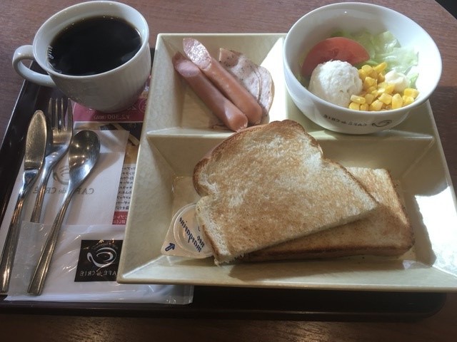 カフェ・ド・クリエの料理