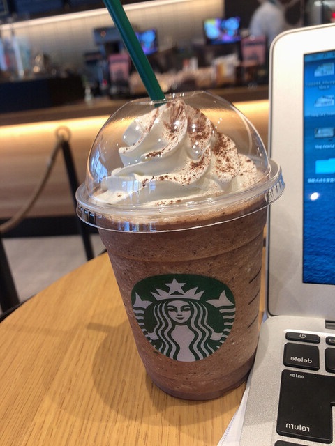 starbucksのフラペチーノ