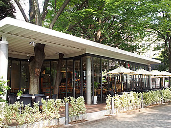 早稲田駅_unishop&cafe_外観