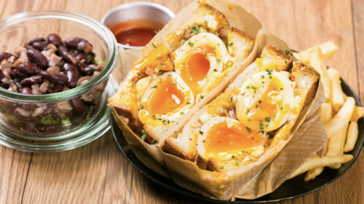 egg baby cafe の食べ物