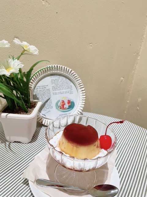 オールシーズカフェのプリン