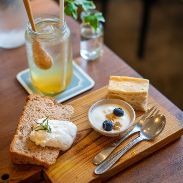 フェテカフェのケーキ