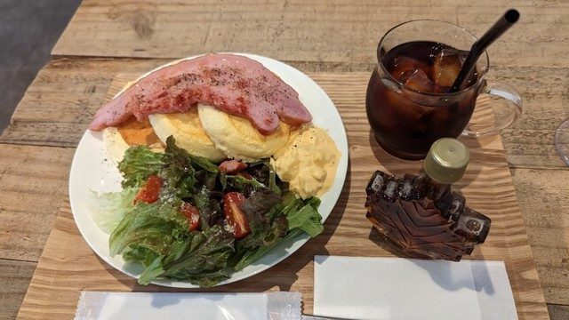 ジャムコーヒー　ごぱんけーき