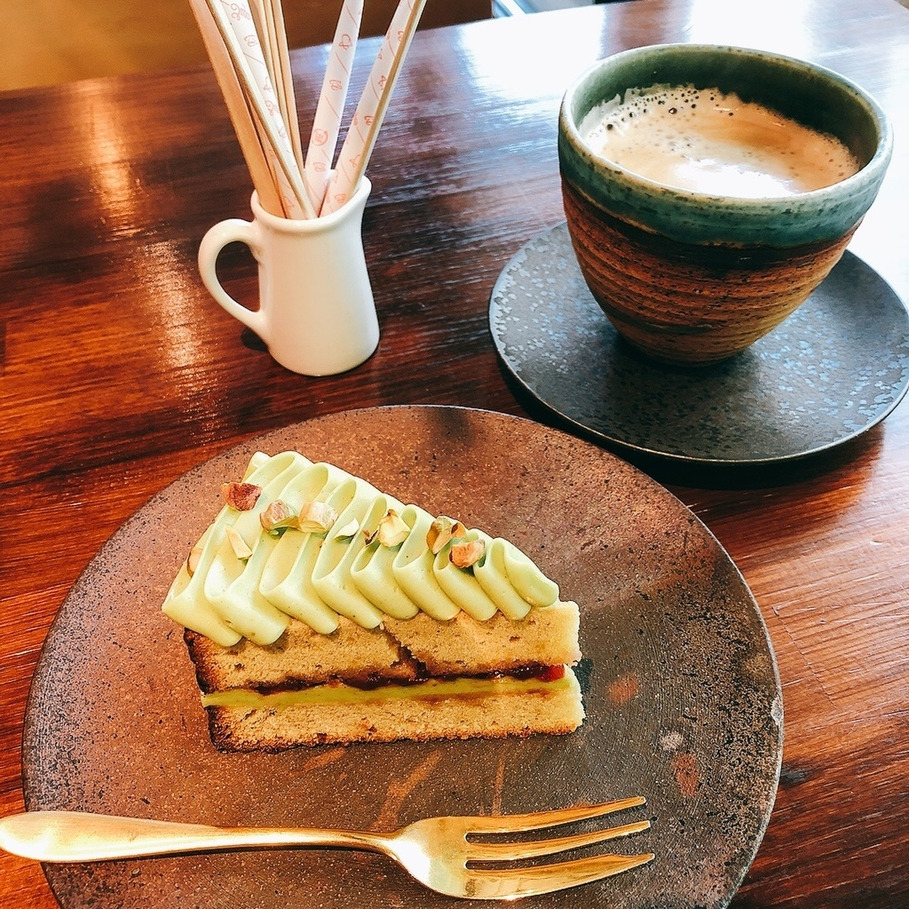 パンスクカフェのケーキ