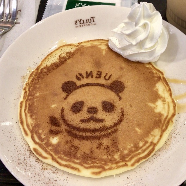 タリーズコーヒーのパンケーキ