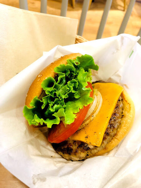 FRESHNESS BURGERのハンバーガー