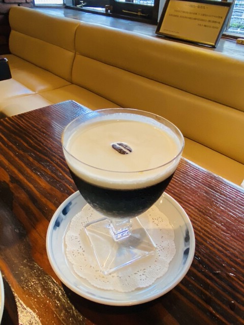 カフェアンセーニュダングルのコーヒー