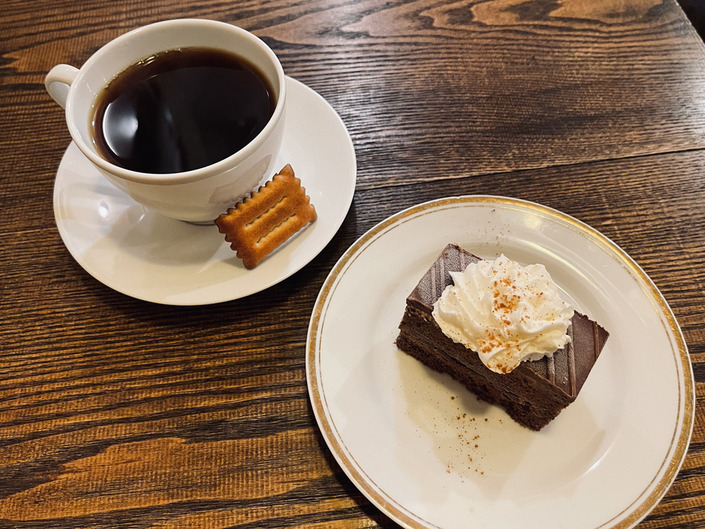 コーヒーハウス香りやのケーキ