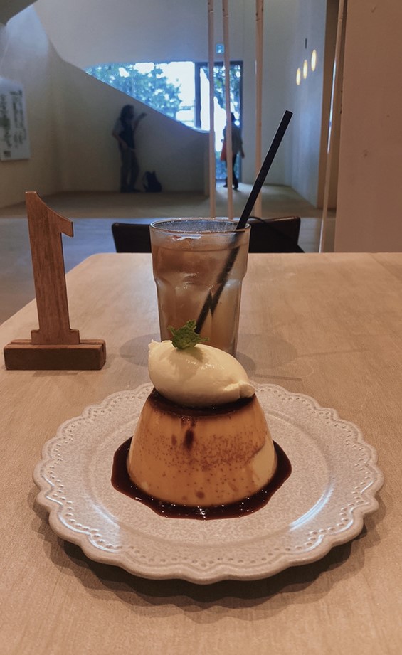 カフェフェルマータのプリン