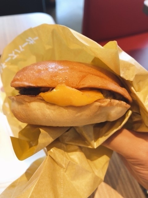 ロッテリア 東武大山駅前店のバーガー