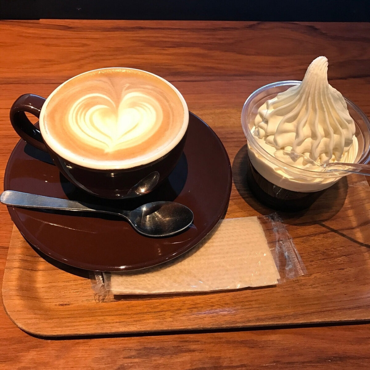 ザ・サードカフェのカフェラテ