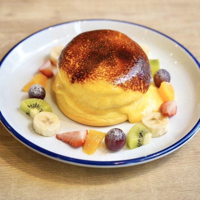 3 STARS PANCAKEのブリュレパンケーキ