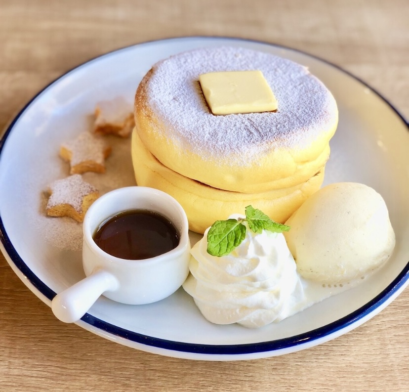 3スターズパンケーキのパンケーキ