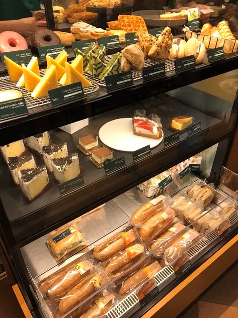 スターバックスのケーキ