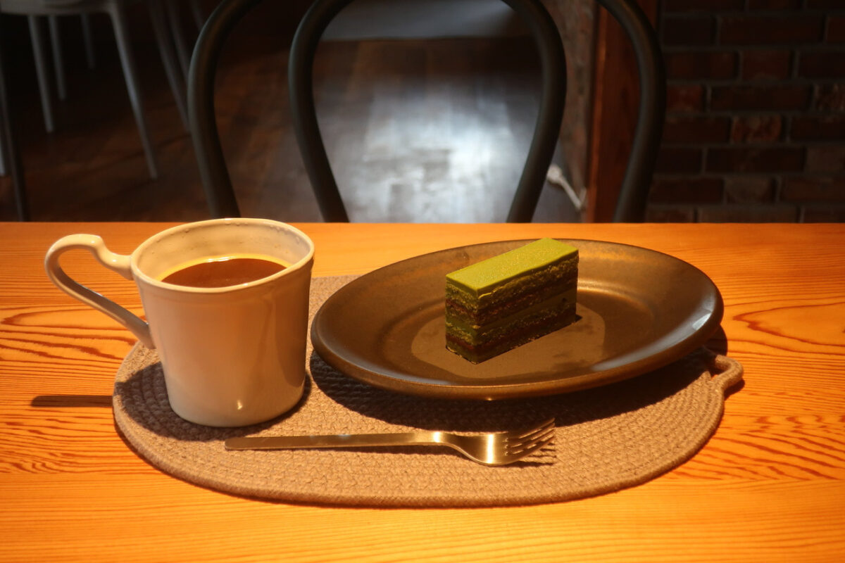 茶室のケーキ