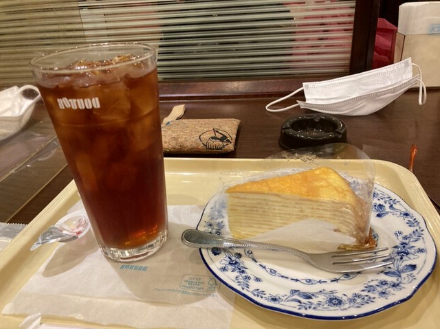 ドトールコーヒーのケーキ