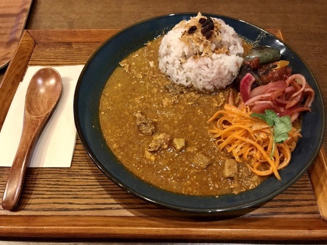 狸穴カフェの料理