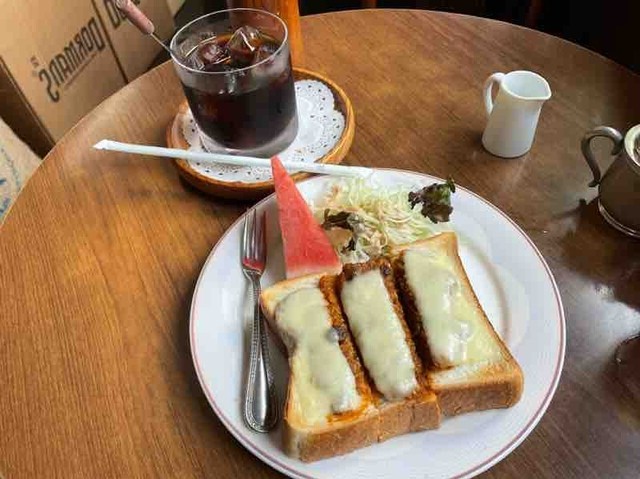 みずさわ珈琲店の料理