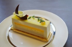 ペペロネ美術館のケーキ