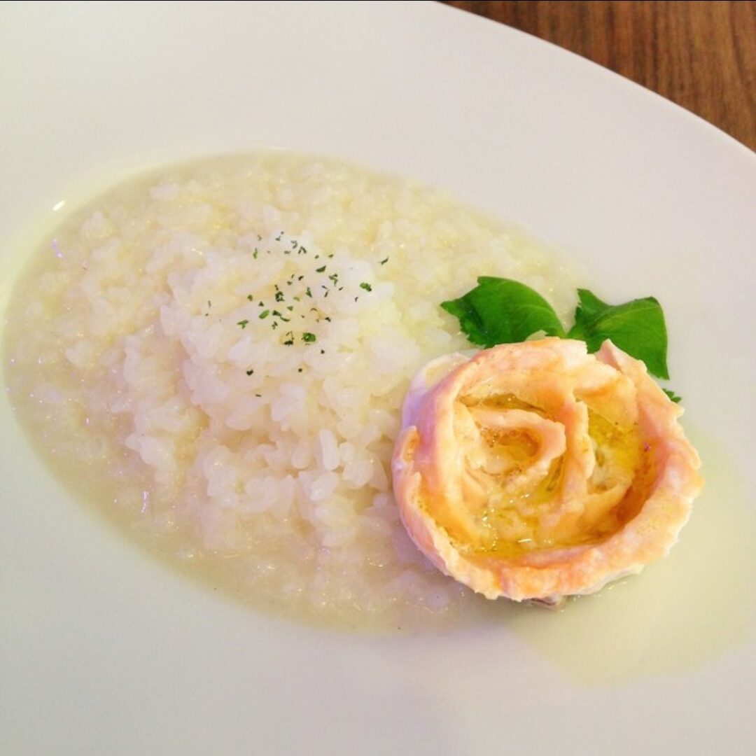 3丁目カフェの鯛のリゾット