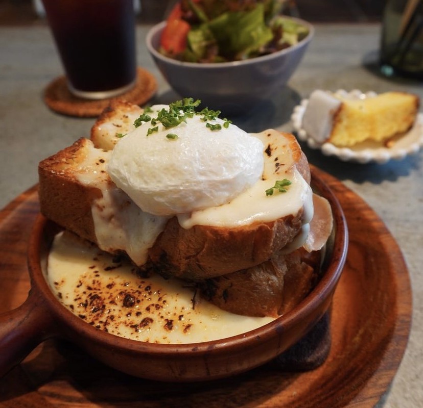 セテュヌ・ボンニデー ベイクドカフェの料理