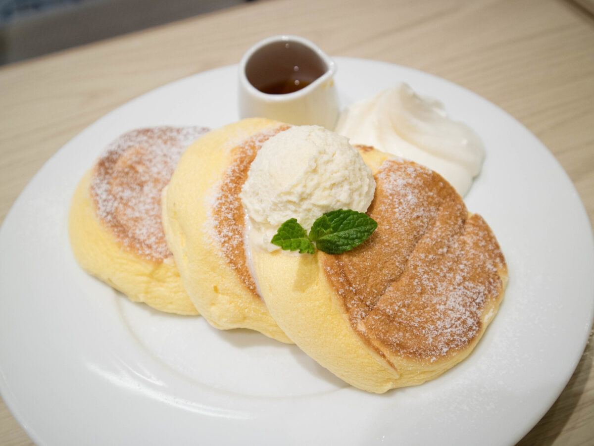 幸せのパンケーキのパンケーキ