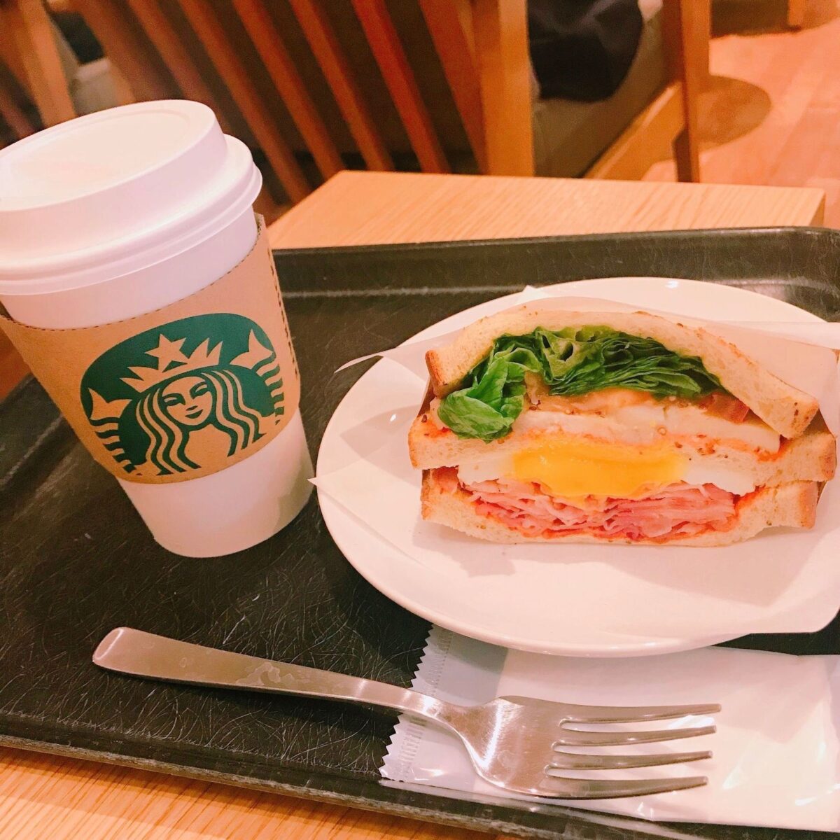 スターバックスの料理