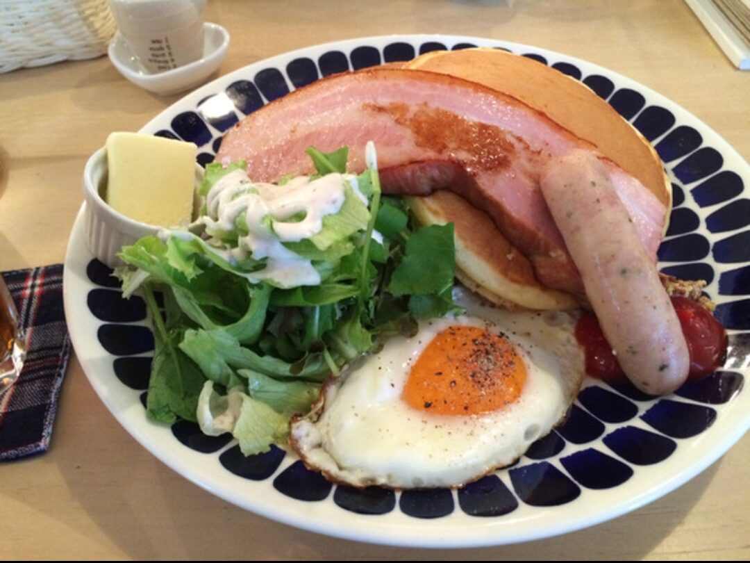 ハナミズキカフェ 八戸店の高原のパンケーキ