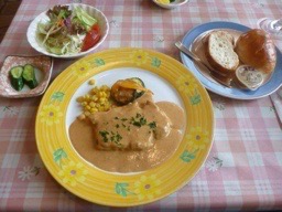 カフェ・ド・ラペの料理