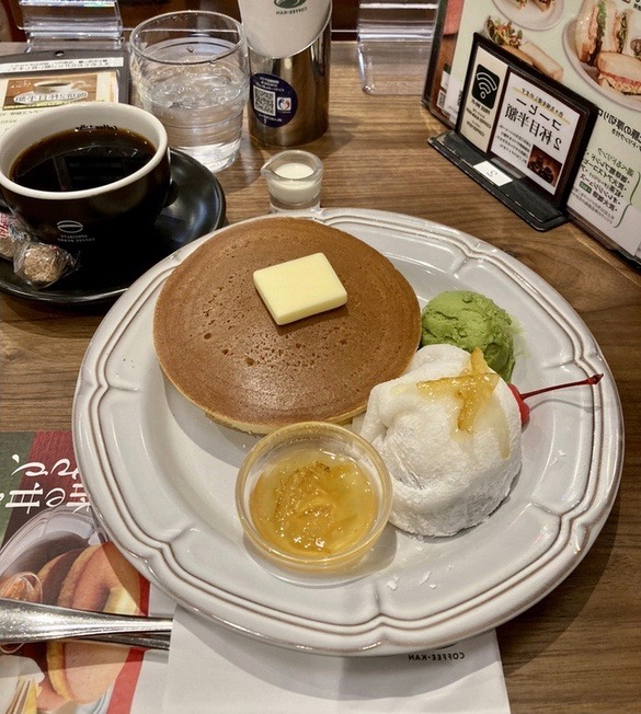 珈琲館イオン千歳店の料理