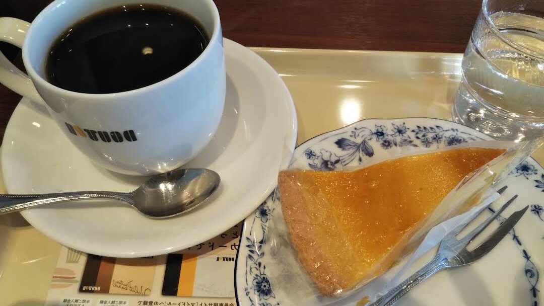 ドトールたまプラーザのチーズケーキ