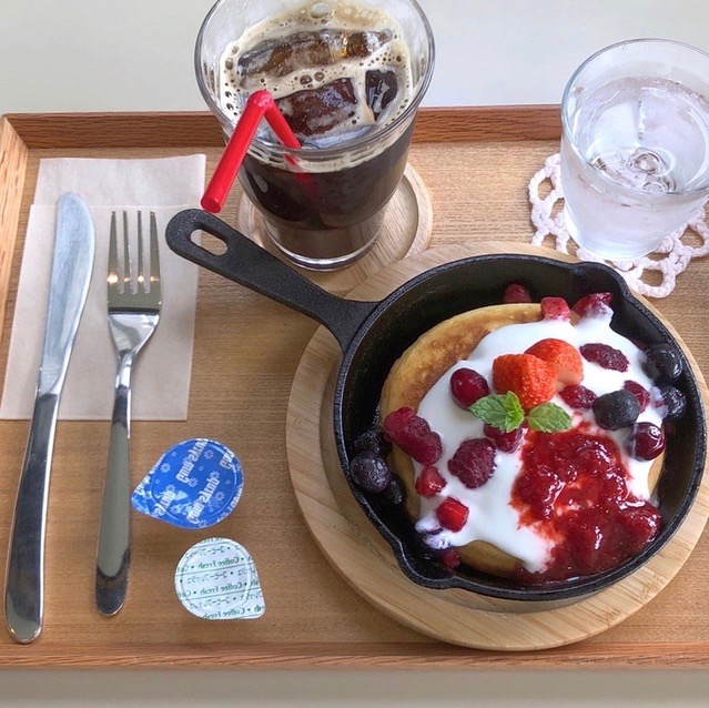 フォルダカフェの料理