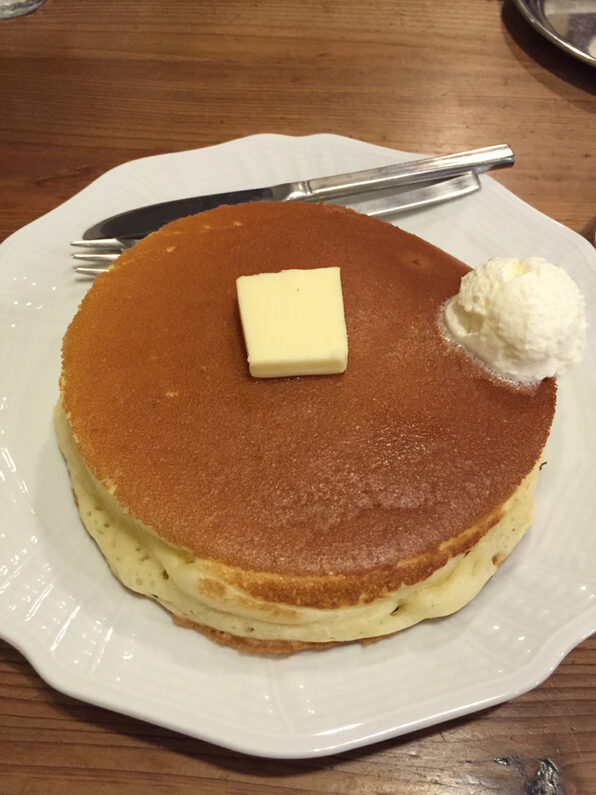 モカ自家焙煎　ホットケーキ